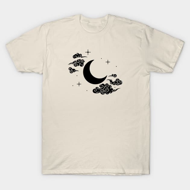 Moon Child T-Shirt by Little Designer